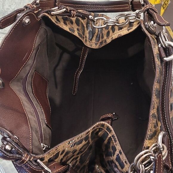 Dolce & GABBANA LEOPARD PRINT TOTE Vintage - Picture 5 of 16